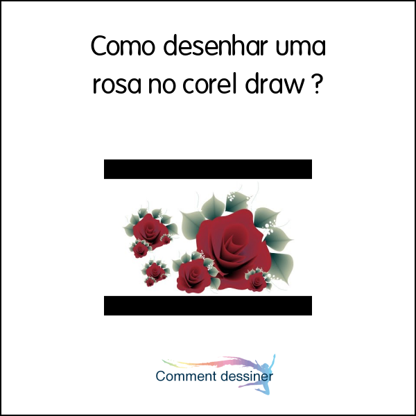 Como desenhar uma rosa no corel draw